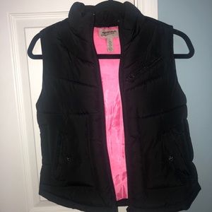Black Puffer Vest